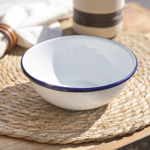 Casa y Estilo | Bowl de peltre color blanco 30098578